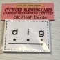 CVC Word Blending Cards - Cards for Learning Center 52 Cards-Letters Teaching#
