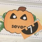 Jack O Lantern - Number 0-10 Pumpkins - Laminated Activity - Teaching Supplies
