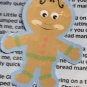 FIVE LITTLE GINGERBREAD MEN  - LAMINATED - FLANNEL FELT STORY and PIECES