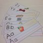 Wipe N Write Alphabet Cards - 26 Laminated Card - Pre-school- Kindergarten