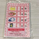 The Pink Series -  Initial Sound Set (20 Wipewriter Cards ) Montessori preschool