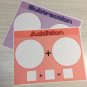 Set of 4- Laminated Math Work Mats - Addition and Subtraction Dry Erase