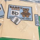 Barry Bear - Letter Bb - DIY File Folder game - Printed / Uncut