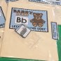 Barry Bear - Letter Bb - DIY File Folder game - Printed / Uncut