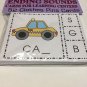 INITIAL & ENDING SOUNDS Cards for Learning Center 104 Cards- LettersTeaching