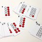 44 Ten-frame Cards - Laminated deck - 2.5x3.5 - Pre-school- Kindergartenâ NEW