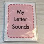 MY  LETTER SOUNDS  Preschool  Flash Card set