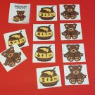 HONEY BEAR - Addition Facts 0-9 Matching Game 48 Cards
