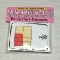 Fractions Match - Cards for Learning Center - Three Part Card set - Montessori