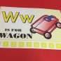 Letter W Wagon - Number Sequencing Puzzle, numbers 1-10 Laminated