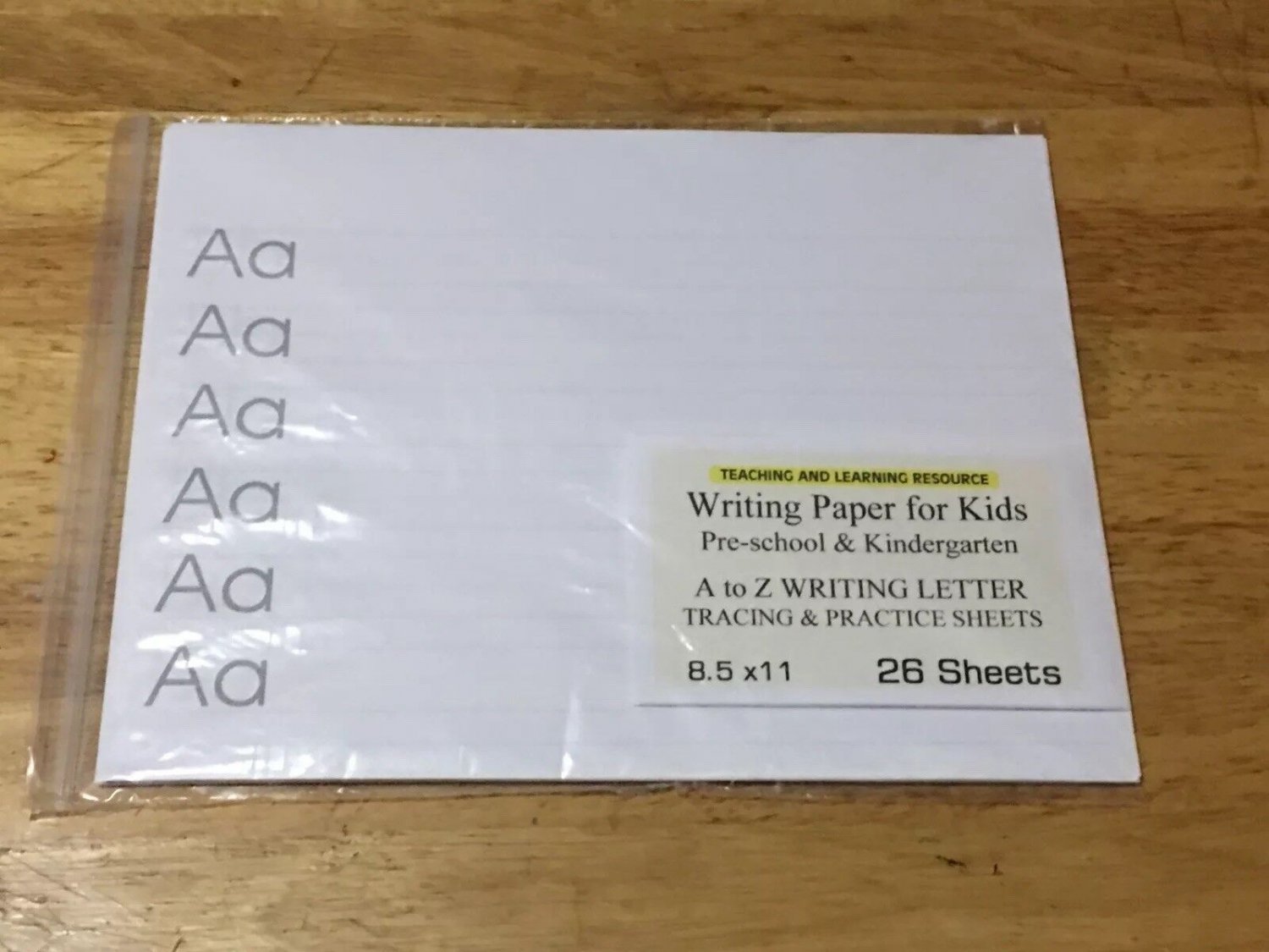 Writing Paper for Kids - A to Z WRITING LETTER TRACING & PRACTICE SHEETS