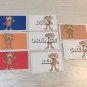 Monkey  Color Word Match  - Laminated Activity Cards#