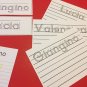 Wipe N Write CUSTOM Names Card Kit - Laminated Card - PERSONALIZED FOR YOU CHILD