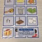 The Blue Series - Ending Consonant Blend Sort (120 Cards) Montessori