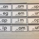 Word Family Flip Books - Set of 12 - Kit Two #2