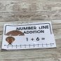 Gingerbread Boy - Themed Learning Centers - Number Line Addition Laminated