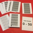 Ten Frames 0-50  Zero to Fifty Flash Card Set