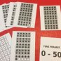 Ten Frames 0-50  Zero to Fifty Flash Card Set
