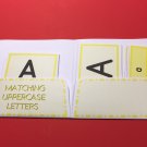 Montessori - Pre-Reading Three Part Cards And Folio - Matching Uppercase Letters