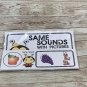 Lady Bug - Themed Learning Centers - Laminated - Same Sound With Pictures
