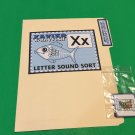 Xavier X-rayfish Letter  Xx - DIY File Folder game - Printed / Uncut