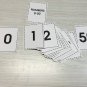 0 - 50 Number Set - Cards For Learning Center Preschool Kindergarten