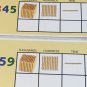 Golden Beads Place Value Kit - 21 - Laminated dry erase cards