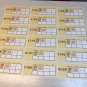 Golden Beads Place Value Kit - 21 - Laminated dry erase cards