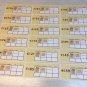 Golden Beads Place Value Kit - 21 - Laminated dry erase cards