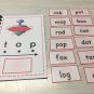 Interactive Learning Books for Children - Short &acirc;��o&acirc;�� book - w/ 12 Laminated Cards