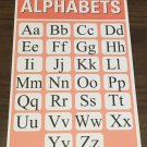 Alphabet - 13 x 19 - Educational poster for Kindergarten or Preschool