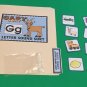 Gary Goat - Letter Gg - DIY File Folder game - Printed / Uncut
