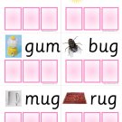 PINK SERIES | Montessori Activity - Write-n -Wipe cvc word cards PINK SERIES | Montessori Activity - Write-n -Wipe cvc word cards