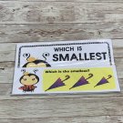 Lady Bug - Themed Learning Centers - Laminated - Which Is Smallest