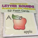 LETTER SOUNDS - Flashcards  for Preschool 52 Cards- Letters Teaching supplies