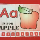 Letter A Apple - Number Sequencing Puzzle, numbers 1-10 Laminated