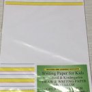 Writing Paper for Kids - Draw and Writing Paper - Yellow Highlighted With Name Writing Paper for Kids - Draw and Writing Paper - Yellow Highlighted With Name