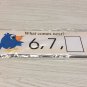 Blue Bird - Numbers - What comes next ? - 21 Laminated cards Activity Set
