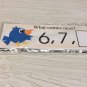 Blue Bird - Numbers - What comes next ? - 21 Laminated cards Activity Set