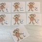 Monkey - Numbers 0 - 30 - Laminated Activity Cards