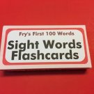 Reading - Fry's First Hundred Words - PRINTED & UNCUT - Sight Word Flash Cards Reading - Fry's First Hundred Words - PRINTED & UNCUT - Sight Word Flash Cards