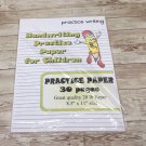 Practice Paper - Handwriting Practice Paper For Children - 30 Sheets