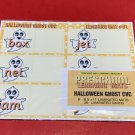 Halloween Ghost CVC - Set of 6 Learning Mats / 36 Cards - Laminated Activity