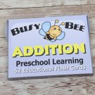Addition - Busy Bee Preschool Learning - 52 Educational Flash Cards
