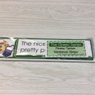 The Green Series - Matching Sentences Strips (24 strips) Montessori Deluxe Set
