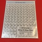 120 Number Mat - Laminated Dry Erase Mats
