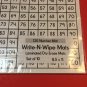 120 Number Mat - Laminated Dry Erase Mats