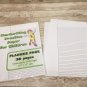 Planner Page - Handwriting Practice Paper For Children - 30 Sheets
