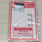 The Pink Series -Make a Word Wipewriter (30 Cards) Montessori