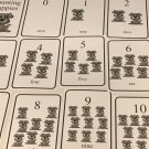 12 cards - Puppies Counting Cards - Pre school Kindergarten Math
